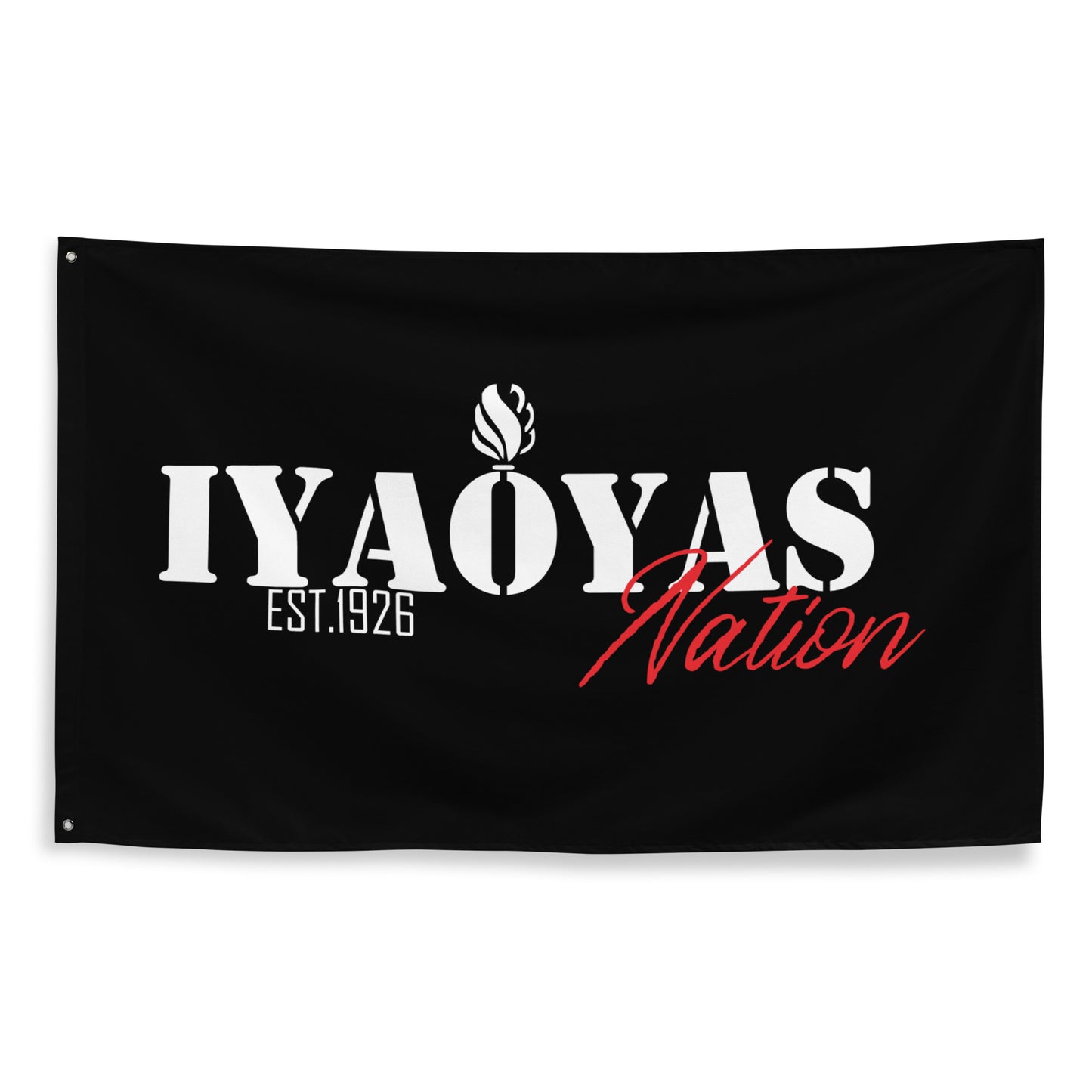 IYAOYAS Nation Black Flag